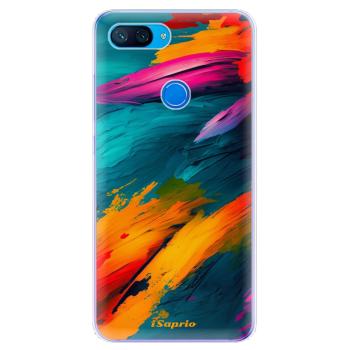 Odolné silikonové pouzdro iSaprio - Blue Paint - Xiaomi Mi 8 Lite