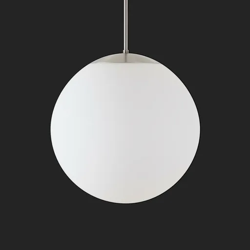 OSMONT ISI72186 ISIS P3 PM-M HP závěsné plastové svítidlo nerez broušená / bílá IP40 3000 K 52W LED nouzové kombinované 3 h