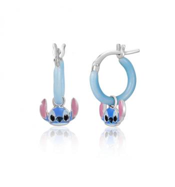 Disney Stříbrné kruhy s přívěsky 2v1 Stitch Mini ES00100SL.CS