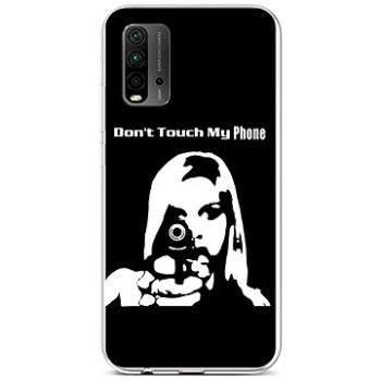 TopQ Xiaomi Redmi 9T silikon Don't Touch Gun 65154 (Sun-65154)