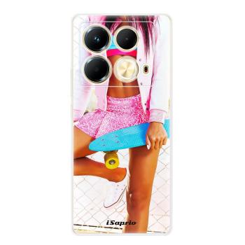 Odolné silikonové pouzdro iSaprio - Skate girl 01 - Infinix Note 40