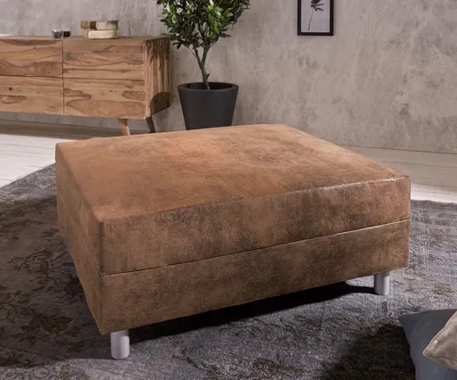 Taburet Clovis Š98 x H83 hnědá modul vintage