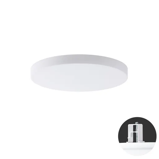 OSMONT CAR67102 CARINA V1 stropní/nástěnné skleněné polovestavné svítidlo bílá IP44 3000 K 24W LED DALI