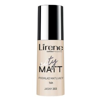 Lirene City Matt matující tekutý make-up 203 Light 30 ml