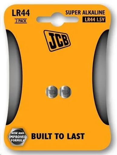 JCB alkalická baterie LR44, blistr 2 ks