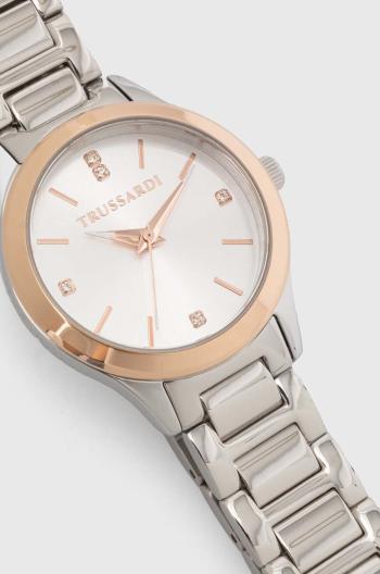 Hodinky Trussardi stříbrná barva, R2453151519