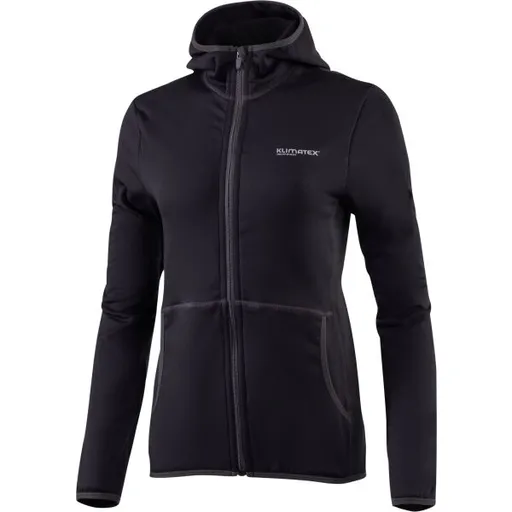 Klimatex ARIELA Dámská mikina, černá, velikost XXL