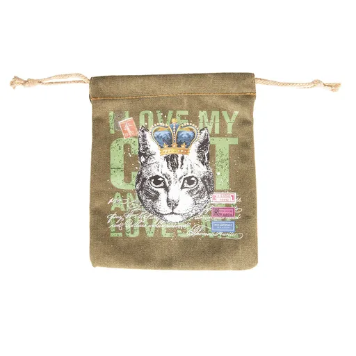 Toaletní taška I Love My Cat - 22*25*1 cm FAP0218