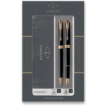 PARKER Sonnet Matte Black GT Duo Set (2093371)