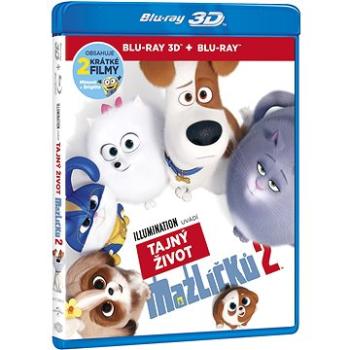 Tajný život mazlíčků 2 3D+2D (2 disky) - Blu-ray (U00253)