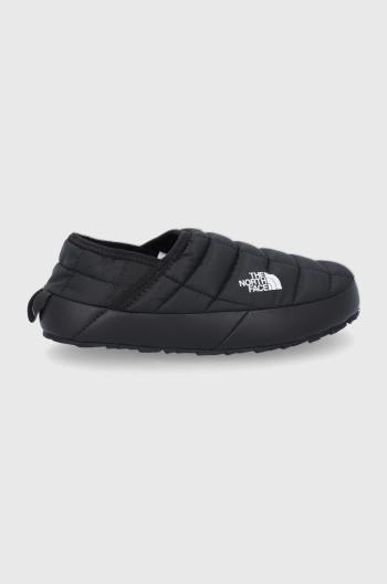 Pantofle The North Face THERMOBALL TRACTION MULE černá barva, NF0A3V1HKX71