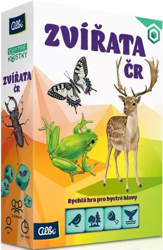 Chytré kostky Zvířata ČR
