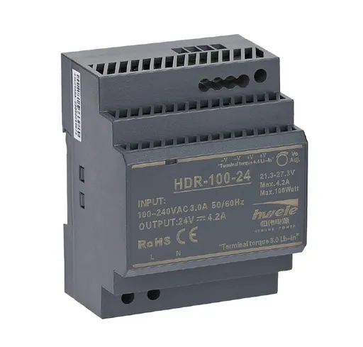 T-LED LED zdroj na DIN lištu 24V 100W 054154