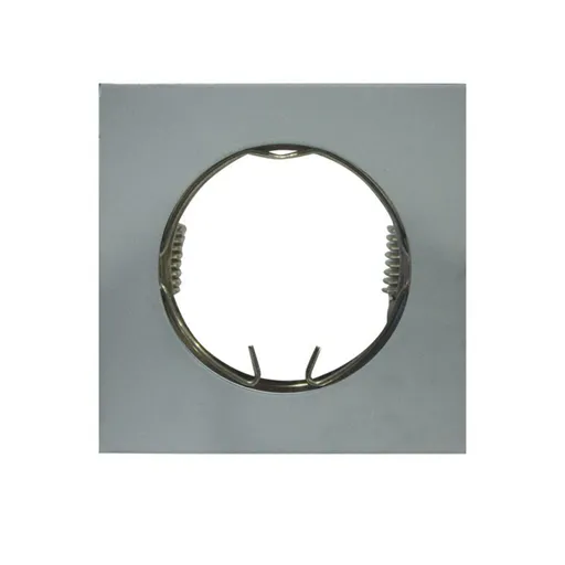 ACA Lighting bodové svítidlo hranaté zapuštěné MR16 BS3159 šedá BS3159EGMR16