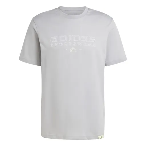 adidas Tech Linear Graphic T-Shirt S