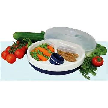 Sundo Plastový talíř se zásobníkem teplé vody, s víkem (S-22000)