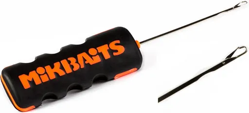 Mikbaits boilie jehla hard tvrdá se zobáčkem oranžová