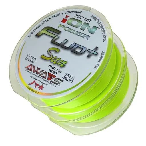 Awa-S Vlasec Ion Power Fluo+ Sun 2x300 m,Awa-S Vlasec Ion Power Fluo+ Sun 2x300 m