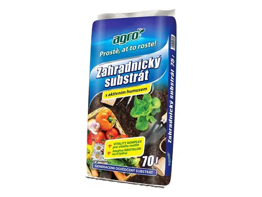 Zahradnický substrát AGRO 70l