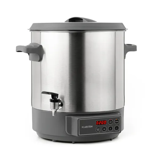 Klarstein Lady Marmelade, zavařovací automat, zásobník na nápoje, 27 l, 100 °C, 12 h, ušlechtilá ocel