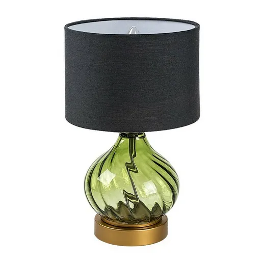 Rabalux 74033 dekorativní stolní lampa Pirelo, E14, 1x max. 25W, lahvově zelená