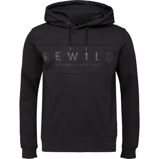 LOAP DORAM Pánská mikina, černá, velikost