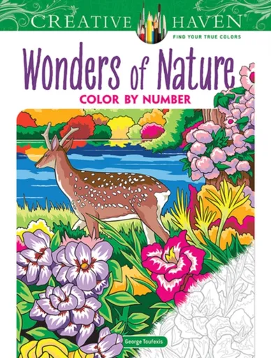 Creative Haven Wonders of Nature Color by Number - George Toufexis