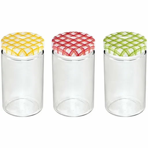 Tescoma Della Casa 895116 Zavařovací sklenice 700 ml 3 ks , 700 ml