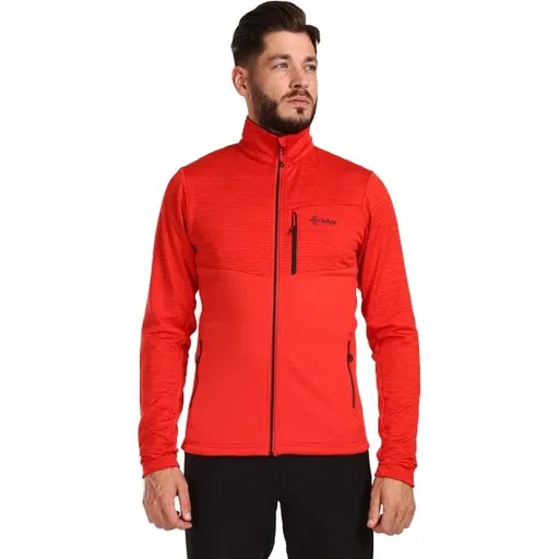 KILPI ERIN Pánská mikina, červená, velikost