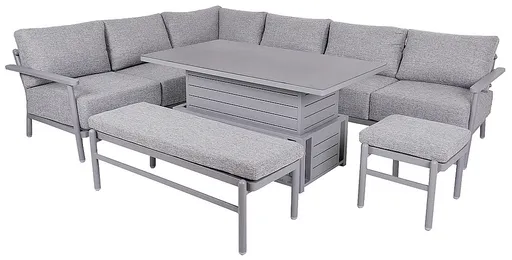 Hliníková sestava INDIANA pro 9 osob