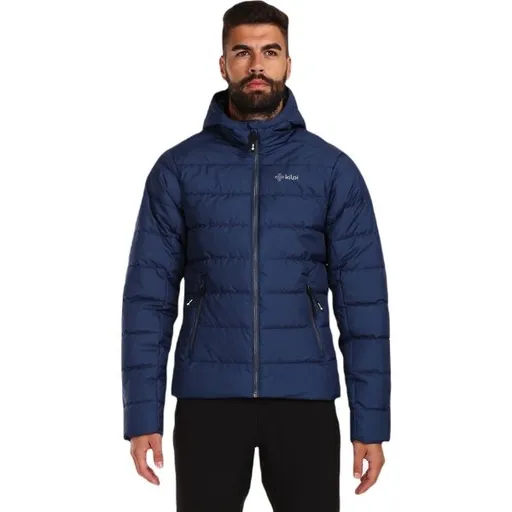 KILPI TASHA Pánská zimní bunda, tmavě modrá, velikost