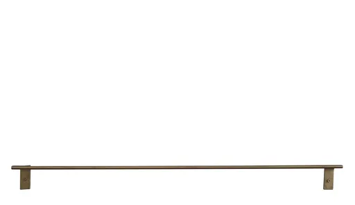 Bronzová antik nástěnná závěsná polička Simon - 84*7,5*6,5cm Chic Antique