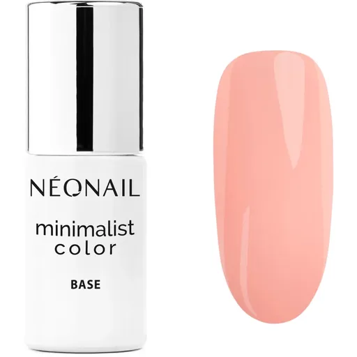 NEONAIL Minimalist Color Base podkladový lak na nehty s použitím UV/LED lampy odstín Peach Tone 7.2 ml