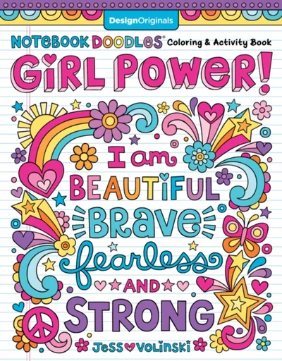 Notebook Doodle Girl Power! - Jess Volinski