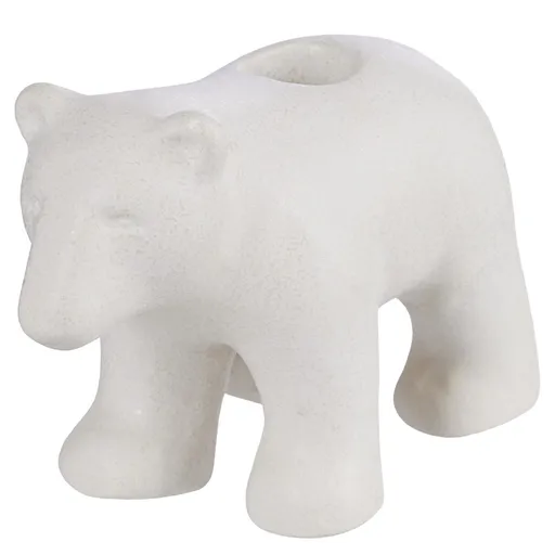 NORTHERN LIGHTS Svícen na dlouhou svíčku medvěd