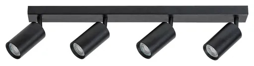 Rabalux bodové svítidlo Solo GU10 4x MAX 25W černá 2086