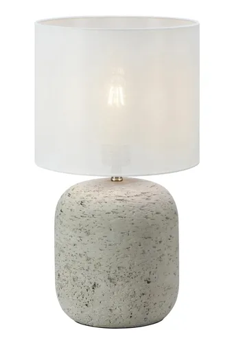 Markslöjd stolní lampa Montagna šedá 45 cm