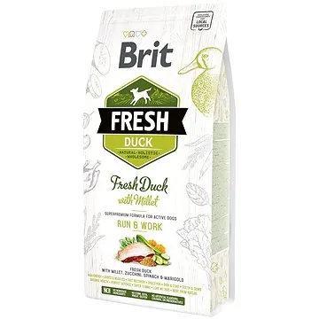 Brit Fresh duck with Millet Active Run