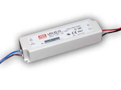 MEAN WELL MEANWELL LPV-35-12V Meanwell LED DRIVER IP67