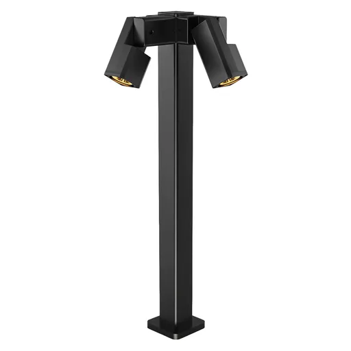 Zahradní lampa Salvia 29x80cm černá 2x35W GU10 IP65