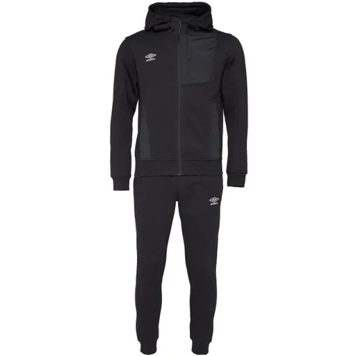 Umbro RAIVO Pánská tepláková souprava, černá, velikost