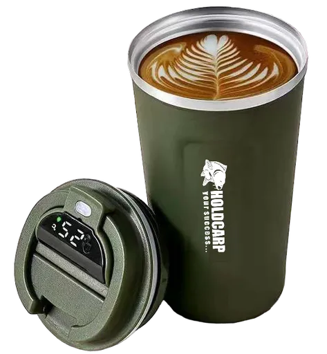 Holdcarp hrnek thermo inox led mug 510 ml