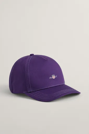 KŠILTOVKA 7-16 LET GANT SHIELD COTTON TWILL CAP PANSY PURPLE