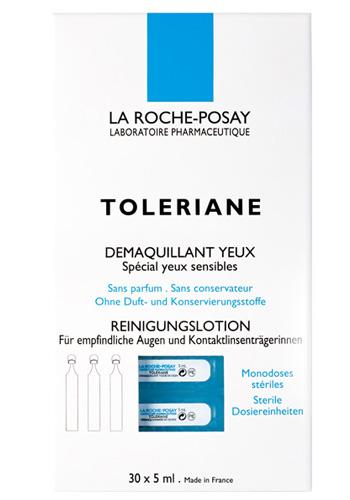 La Roche Posay Odličovač na citlivé oči Toleriane 30 x 5 ml