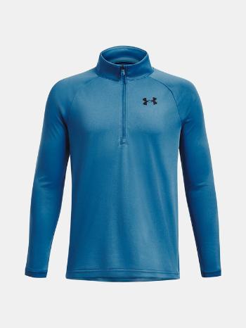 Under Armour UA Tech 2.0 1/2 Zip Triko dětské Modrá