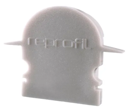 Light Impressions Reprofil koncovka R-ET-02-15 sada 2 ks šedá 30 mm 979651