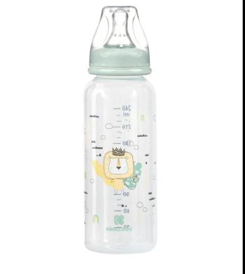 KikkaBoo Kojenecká láhev 3m+ Savanna Mint 240 ml