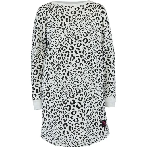 Lewro PHILOMENA Dívčí šaty, šedá, velikost 128-134