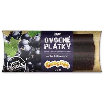 Ovocňák plátky jablko-černý rybíz 20 g (8592809002672)
