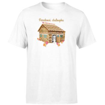 Tričko Perníková chaloupka (Velikost: 2XL, Typ: pro muže, Barva trička: Bílá)